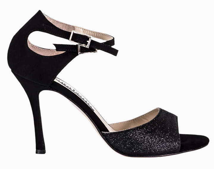 Soho / Black glitter-Alagalomi- Axis Tango - Best Tango Shoes