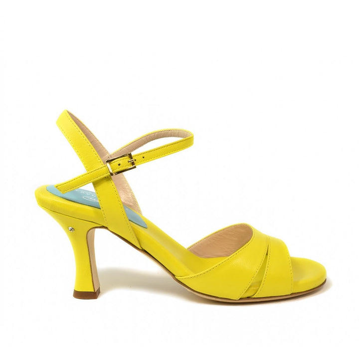 Rallies / Acid Yellow-Madame Pivot- Axis Tango - Best Tango Shoes