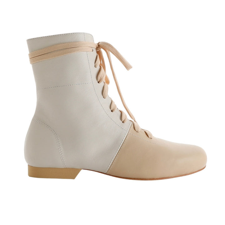 Booties / Beige & Cream-Tangolera- Axis Tango - Best Tango Shoes