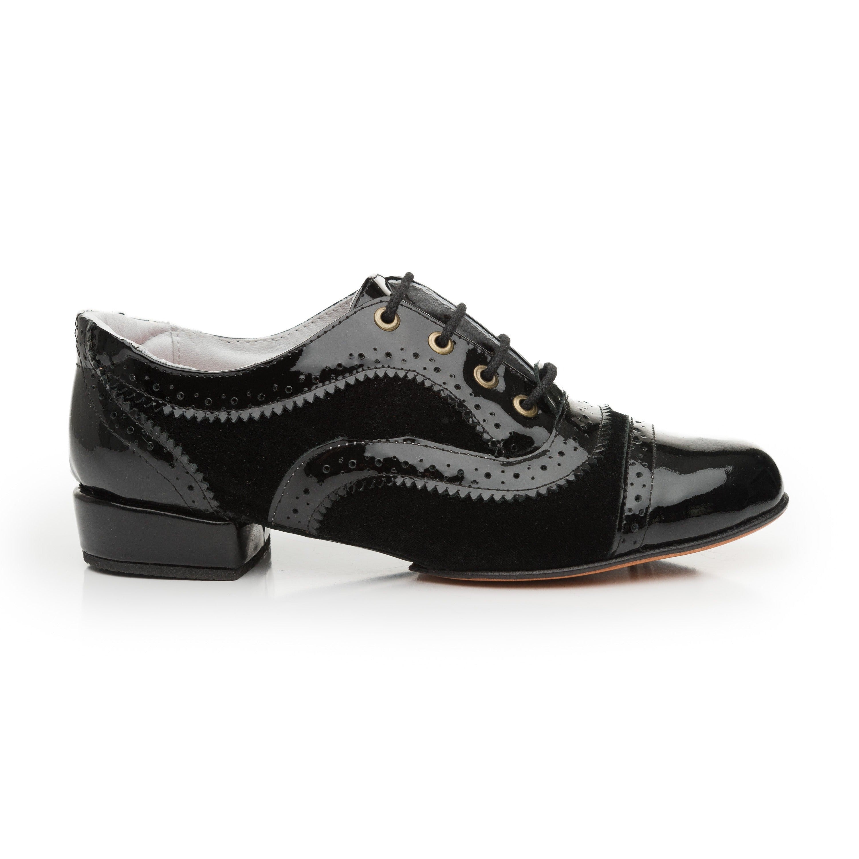 Velvet brogues hot sale